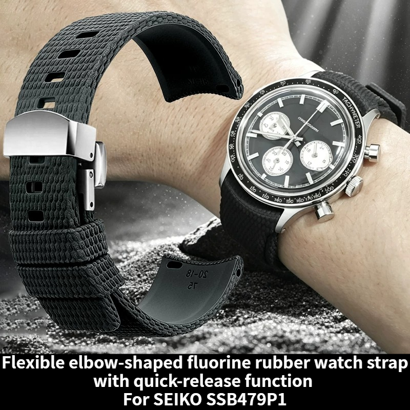 Pulseira de relógio curvada em - Seiko Watch Prospex avaliação e preço